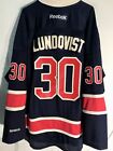 Reebok Premier NHL Jersey New York Rangers Henrik Lundqvist Navy Alt sz 3X