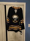 Buffalo Sabres adidas Navy Home Authentic Blank Jersey