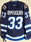 Reebok Womens Premier NHL Jersey Winnipeg Jets Dustin Byfuglien Navy sz S