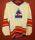 1970 80s Maska WHA Colorado Rockies  none Jersey