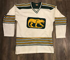 1970s Chicago Cougars WORLD HOCKEY WHA JERSEY RARE Sz LG New Old Stock Pro Joy