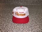 Vintage Calgary Flames Sports Specialties Snapback hat script sharktooth jersey