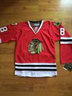 NWT PATRICK KANE REEBOK CENTER ICE JERSEY SWEATER SIZE 48