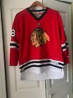 NEW Patrick Kane Chicago Blackhawks YOUTH L XL Jersey Reebok