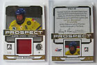 2014 15 ITG Draft Prospects Julius Bergman 1 1 prospect jersey GOLD RC Sweden