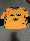 Sverige Eskilstuna 14 Sweden World Cup Of Hockey NHL Authentic Jersey Adidas Med