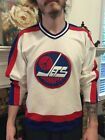 Winnipeg Jets Jersey Vintage 1979 1980 Sandow SK NHL MENS Large