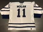 Authentic CCM Owen Nolan Toronto Maple Leafs White NHL Hockey Jersey Sz 56