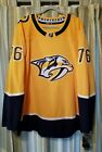 NASHVILLE PREDATORS 76 PK SUBBAN NHL ADIDAS AUTHENTIC JERSEY NEW W TAGS SZ 56