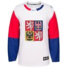 Czech Republic NHL Adidas White 2016 World Cup of Hockey Premier Away Jersey