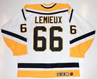MARIO LEMIEUX PITTSBURGH PENGUINS AUTHENTIC CCM JERSEY SIZE 48 ULTRAFIL