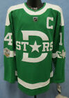 DALLAS STARS CAPTAIN JAMIE BENN ADIDAS WINTER CLASSIC GAME JERSEY SIZE 46 NEW