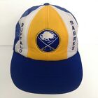 Vintage Buffalo Sabres Baseball Cap Trucker Hat Foam Mesh Snapback Embroidery