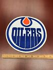 VTG Edmonton Oilers Jersey Patch NHL WHA Hockey Gretzky Big Round 8 New Blue