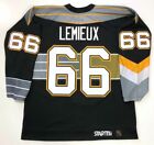 MARIO LEMIEUX PITTSBURGH PENGUINS STARTER AUTHENTIC 3rd JERSEY 52