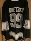 CCM HEROES of HOCKEY LOS ANGELES KINGS WAYNE GRETZKY JERSEY sz LARGE NEW w TAGS
