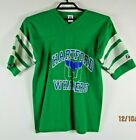 Rare Vintage Hartford Whalers NHL Hockey Shirt Large Jersey Style Green VTG 90s