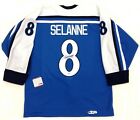 TEEMU SELANNE SIGNED FINLAND OLYMPICS AUTHENTIC JERSEY PSA DNA AUTHENTICATED