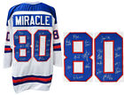 1980 USA Olympics Hockey Team Signed Miracle On Ice Jersey 18 Autos SS