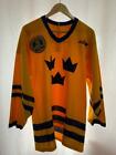 SWEDEN NATIONAL TEAM ICE HOCKEY SHIRT JERSEY BAUER SIZE M