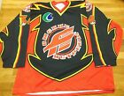 VINTAGE KHL OMSK AVANGARD RUSSIAN STANISLAV CHISTOV GAME WORN HOCKEY JERSEY 56