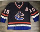Pavel BURE Vancouver Canucks Jersey 10 CCM Hockey NHL Vtg Pro Player XL