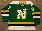 VINTAGE CCM MINNESOTA NORTH STARS BRIAN BELLOWS NHL AUTHENTIC JERSEY 52