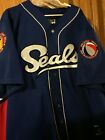 WHA2 2002 2003 ORLANDO SEALS NEW XXL BASEBALL JERSEY