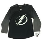 Adidas Authentic Blank Tampa Bay Lightning Third Alternate Jersey Black Size 54