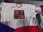 BAUER CZECH REPUBLIC 1996 WORLD CUP OF HOCKEY AUTHENTIC JERSEY SIZE 56 NOS WHITE