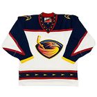 Vtg Rare NHL Atlanta Thrashers Pro Player Hockey Jersey Mens Large