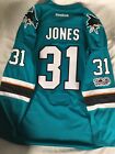 Martin Jones Authentic Reebok Jersey San Jose Sharks NHL w 100th Anniversary