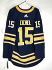 Adidas Authentic Adizero NHL Jersey Buffalo Sabres Jack Eichel Navy sz 52