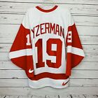 New Nike Mens Med STEVE YZERMAN DETROIT RED WINGS AUTHENTIC JERSEY Stitched