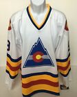Lanny McDonald  9 Colorado Rockies 1980s NHL Hockey Jersey CCM Extra Large XL