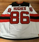 NJ NEW JERSEY DEVILS JACK HUGHES AUTHENTIC ADIDAS CLIMALITE PRO SIZE 56 NWOT