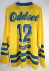 Sweden Hockey Team Jersey Size XL Oddset Swedish National Mesh