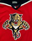 Florida Panthers Blank Red CCM Center Ice Size 44 Vintage NHL Authentic Jersey