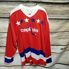 1983 Vintage CCM Washington Capitals Adult Size Large NFL Throwback Jersey Shirt
