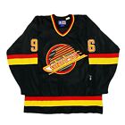 Vtg Rare NHL Vancouver Canucks 96 Bure Starter Hockey Jersey Mens Large