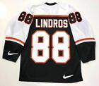ERIC LINDROS PHILADELPHIA FLYERS BLACK 1997 NIKE JERSEY MEDIUM