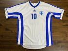 FINLAND SHIRT ADIDAS JERSEY JARI LITMANEN AJAX LIVERPOOL BARCELONA Size Large
