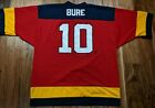 Vintage LOGO 7 Florida Panthers Pavel Bure Hockey Jersey Mens XL X Large Canucks