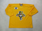 VINTAGE CCM Florida Panthers Hockey Jersey Adult Extra Large Yellow NHL Mens 