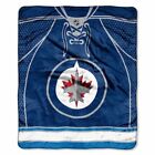 Winnipeg Jets 50x60 NHL Jersey Design Royal Plush Raschel Throw