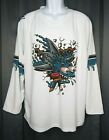 San Jose Sharks Freak Jersey NHL Hockey Medium by Jimbo Phillips