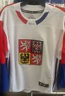 2016 World Cup of Hockey Team Czech Republic Adidas Jersey Replica Small White
