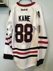 Patrick Kane Reebok Center Ice Authentic Jersey W Fight Strap