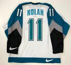 OWEN NOLAN SAN JOSE SHARKS ORIGINAL 1997 NIKE REPLICA JERSEY SIZE LARGE
