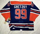 WAYNE GRETZKY 50 Medium Adidas Classic Heroes Of Hockey Edmonton Oilers Jersey